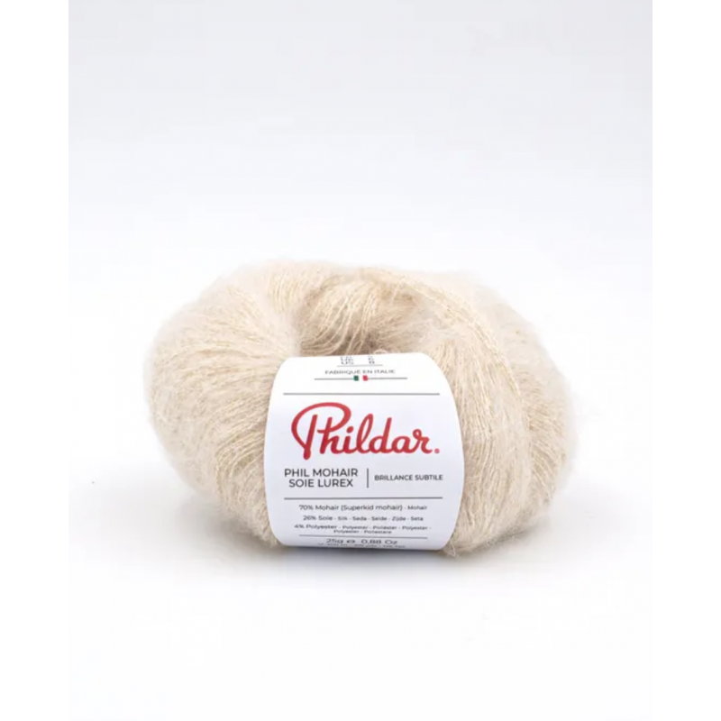 PHIL MOHAIR SOIE LUREX